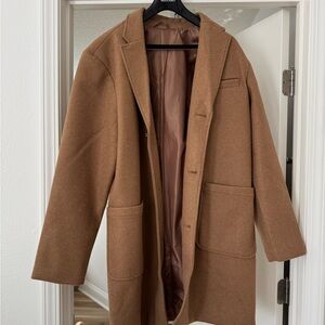 Men's Old Navy Brown Overcoat